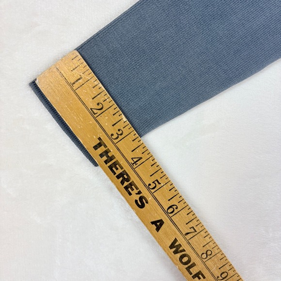 ALLSAINTS Xonda Full Zip Hoodie Women Sz Medium Gray Cotton Distressed Oversized - Picture 11 of 16